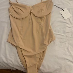 NWT Onia Isabella High Leg One Piece